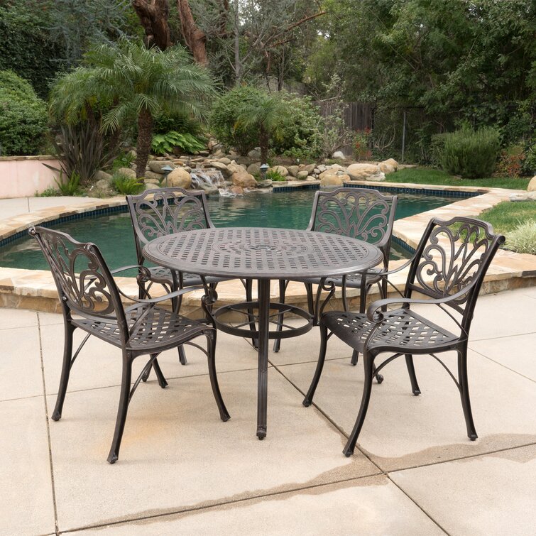 48 round deals outdoor dining set